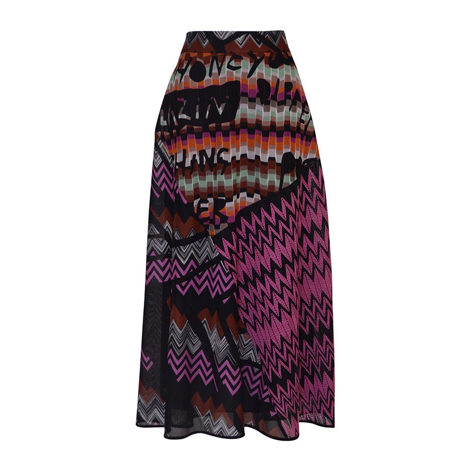 Missoni Skirt New  Size 42 For Sale