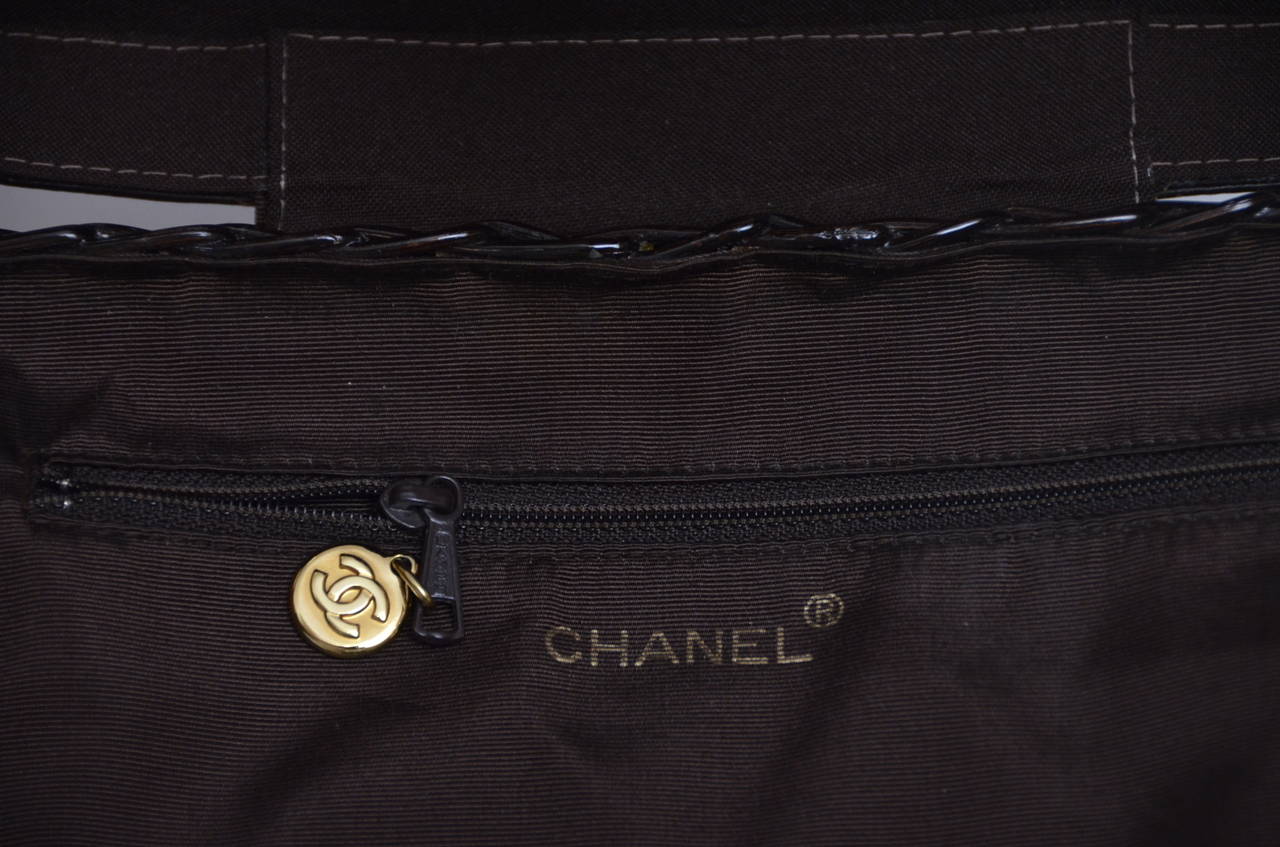 Women's Chanel Straw Basket Vintage Handbag