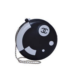 Chanel Rare Circle Vintage Handbag Mint