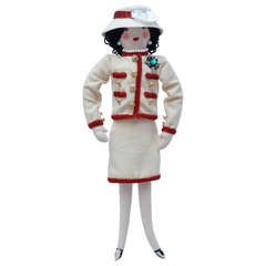 Super Rare COCO MADEMOISELLE Chanel Doll Designed By Karl Lagerfeld 23" Tall 5