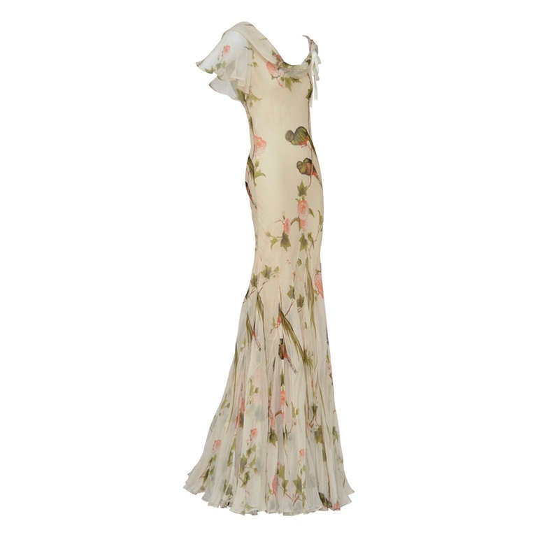 Alexander McQueen  RTW 
07 Runway  Silk  Dress