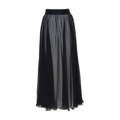 CHANEL Most Wanted Runway And Chanel Add  '09 Long Skirt NEW 40