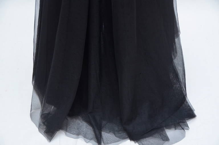 Women's Chanel Tulle Long Skirt 1999