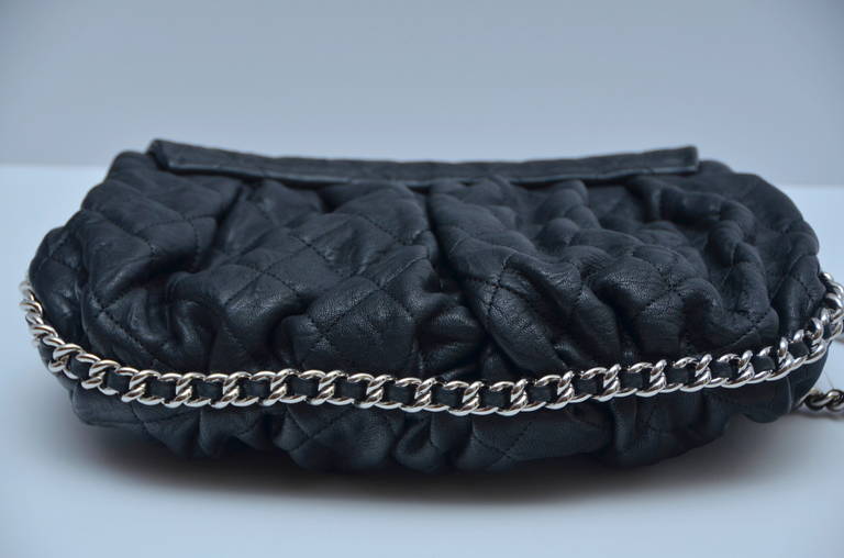 Chanel Lambskin Chain Around Medium Size Bag Handbag NWT In New Condition In New York, NY