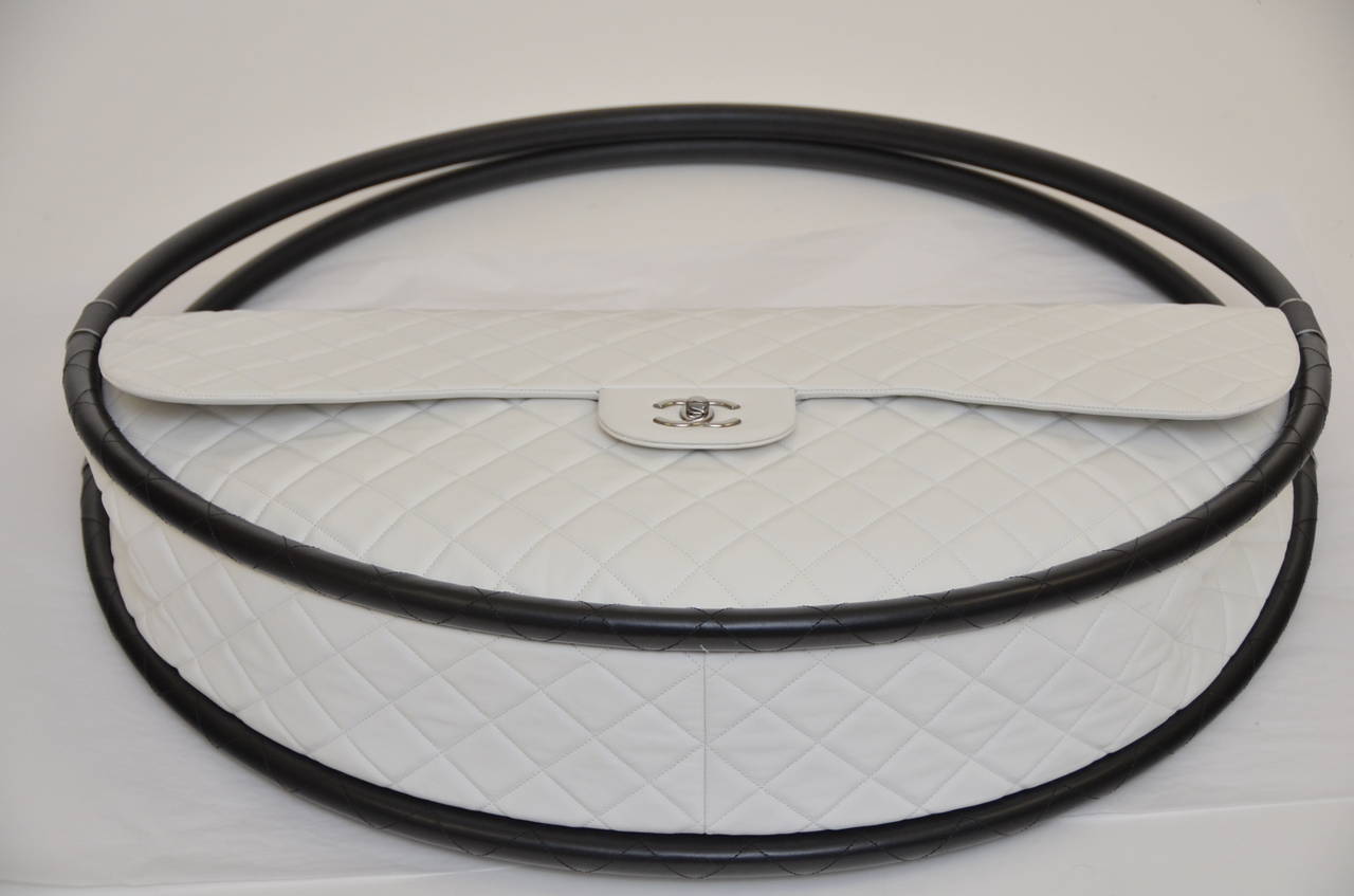 Chanel X-Large Art Piece For Display Only Hula Hoop Runway  Bag Limited, 2013 1