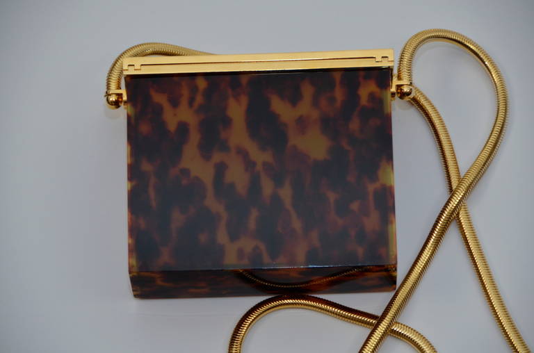 Women's Rare Chanel Tortoise Mini Handbag