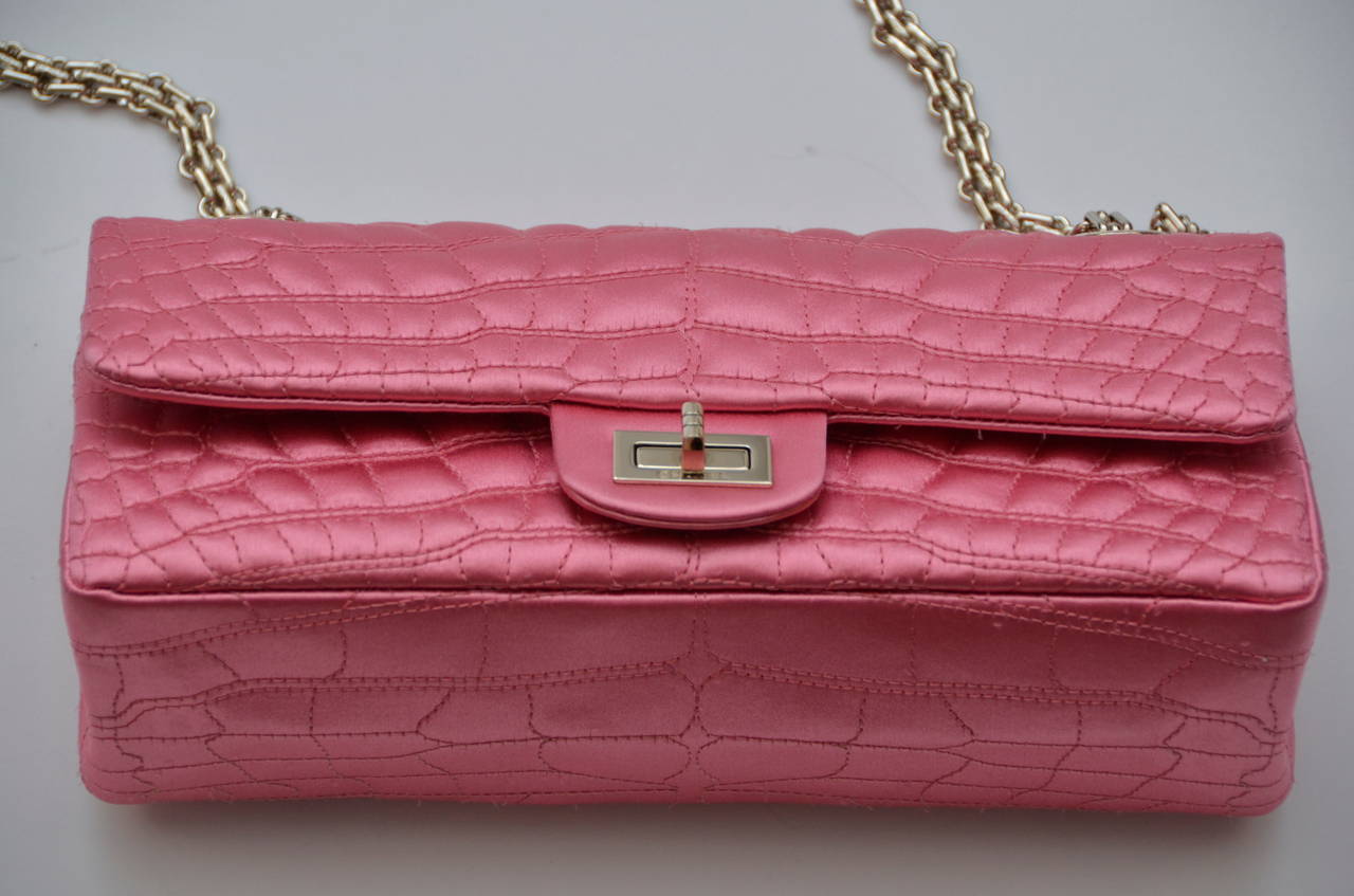 Chanel Pink  Satin 
