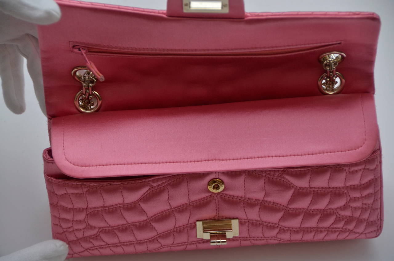 Chanel Pink  Satin 