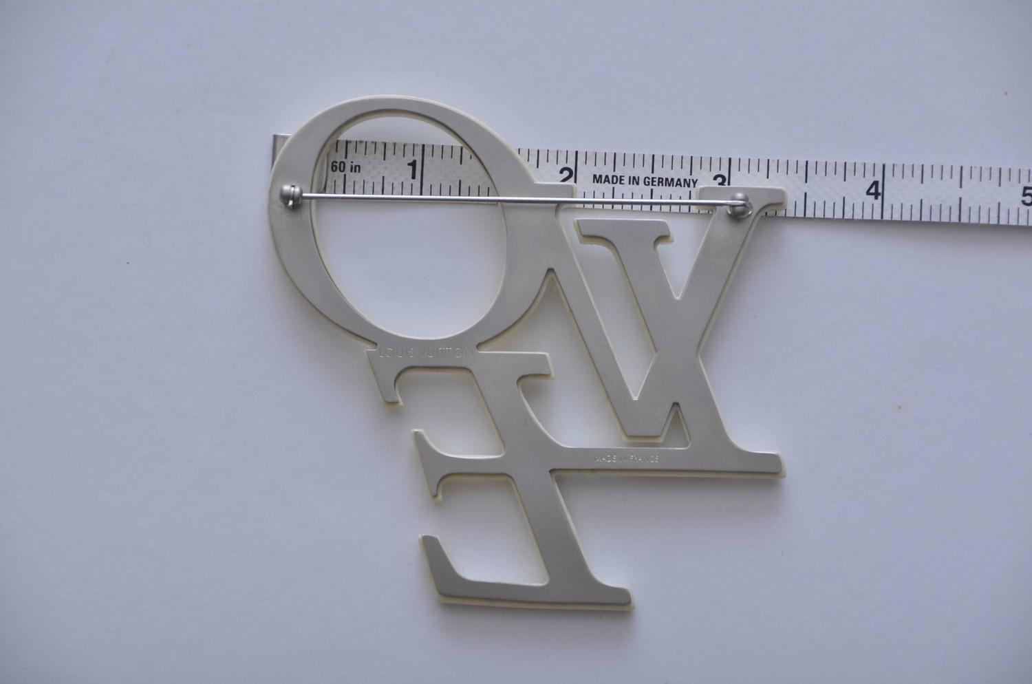 Marc Jacobs For Louis Vuitton LOVE Collection Brooch at 1stdibs