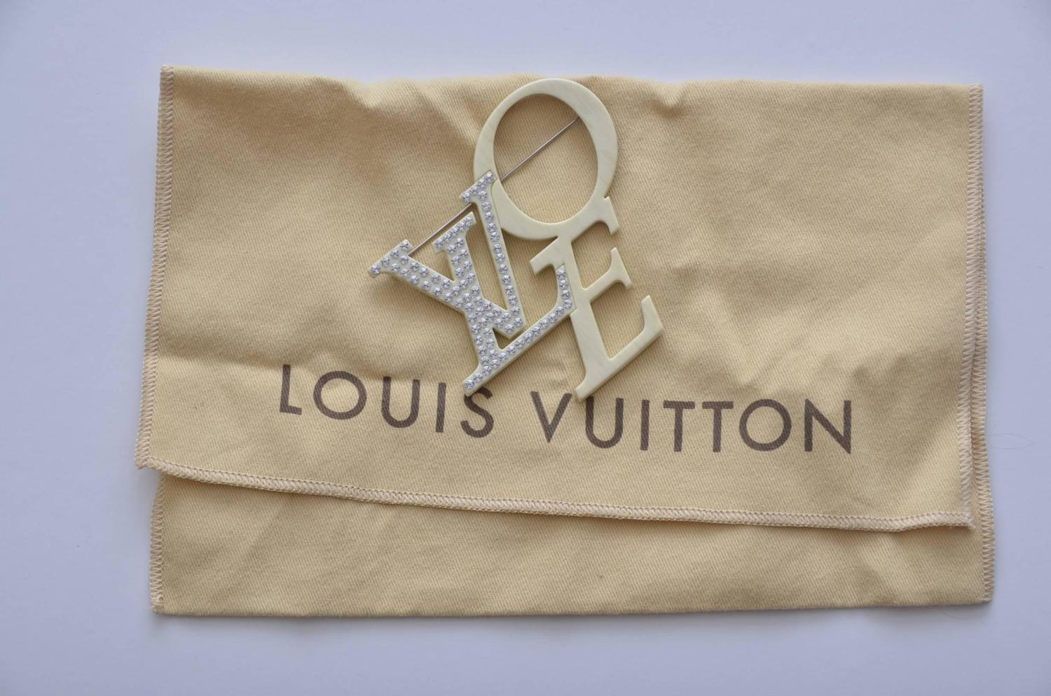 Marc Jacobs For Louis Vuitton LOVE Collection Brooch at 1stdibs