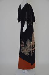 Midori Matsumoto  Long Dress Japanese Couture 1980's