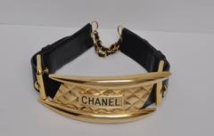 Chanel Massive Rare Vintage Gladiator Belt Seen On Linda Evangelista 90's