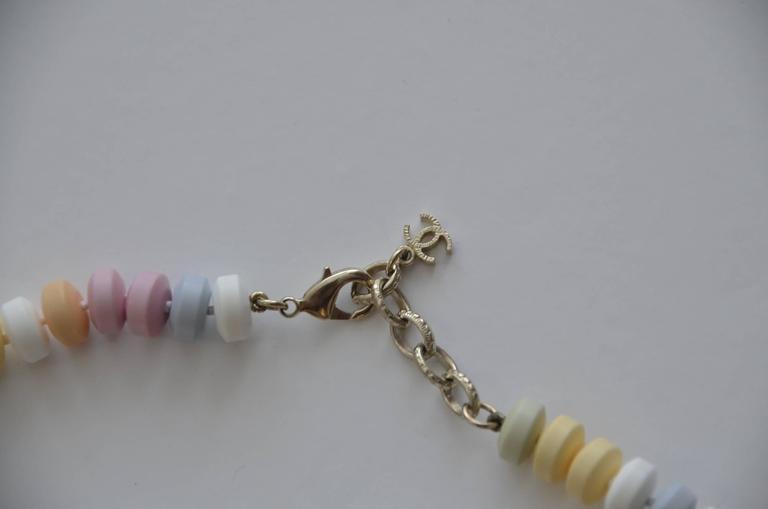 CHANEL Supermarket Runway Candy Necklace 64" NEW In Velvet Box at 1stdibs