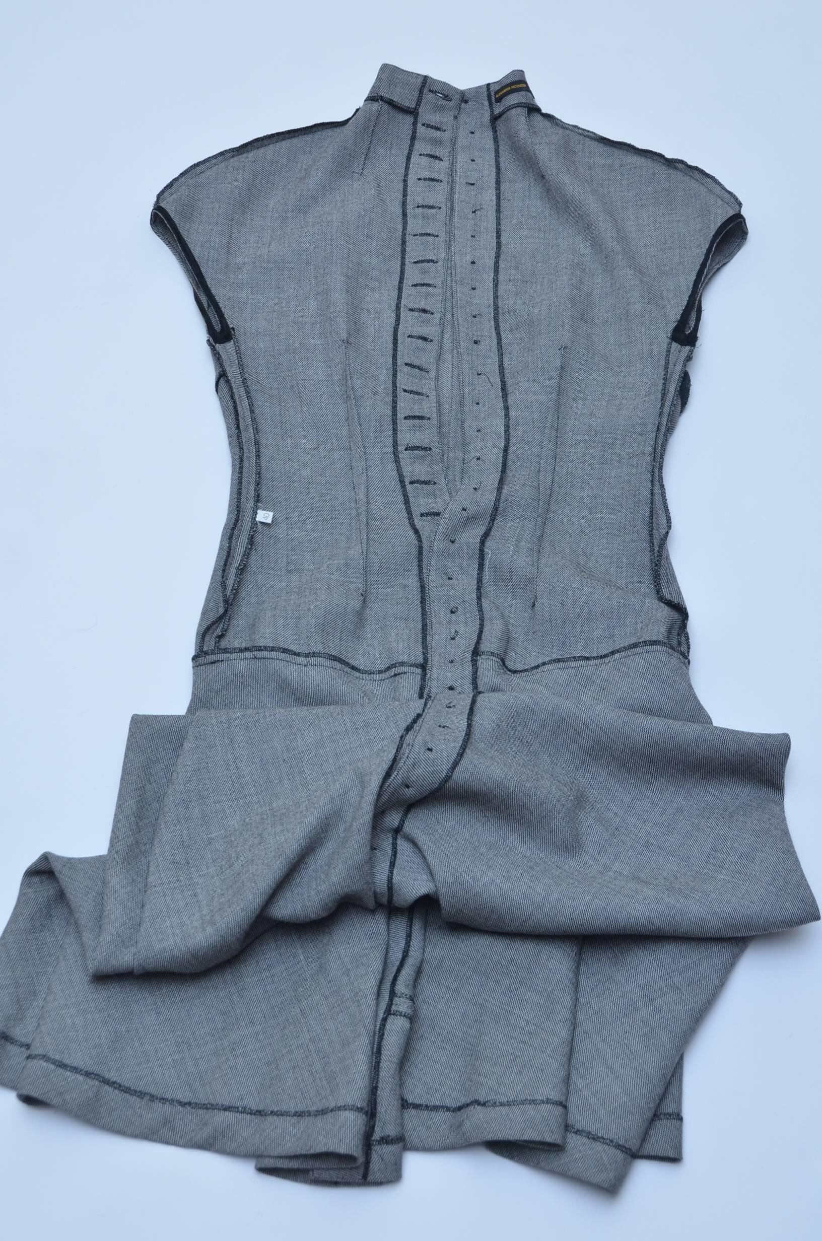 Important Early  Alexander McQueen Joan Collection Runway Fall 1998  Dress 4