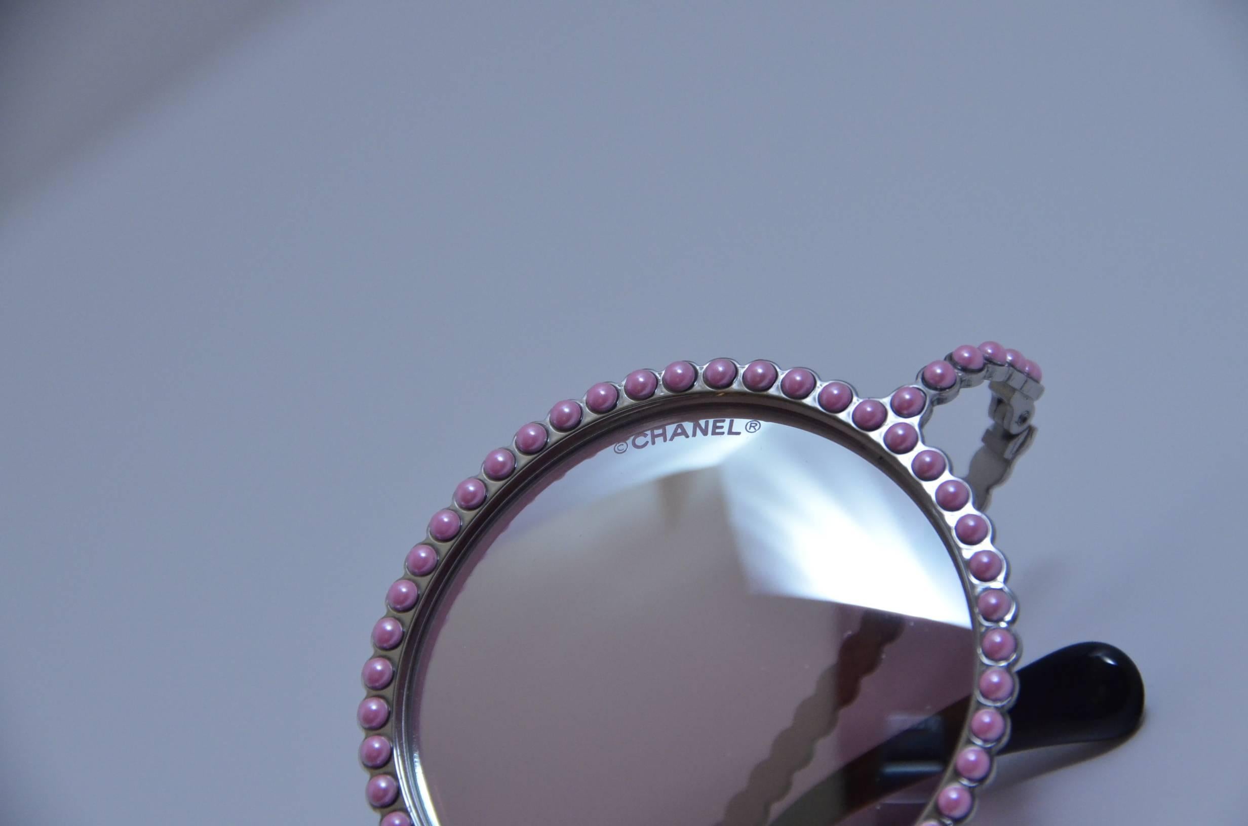 CHANEL PINK PEARL Sonnenbrille 2016 Limited Ed. gesehen auf Rose Depp Collector's 1