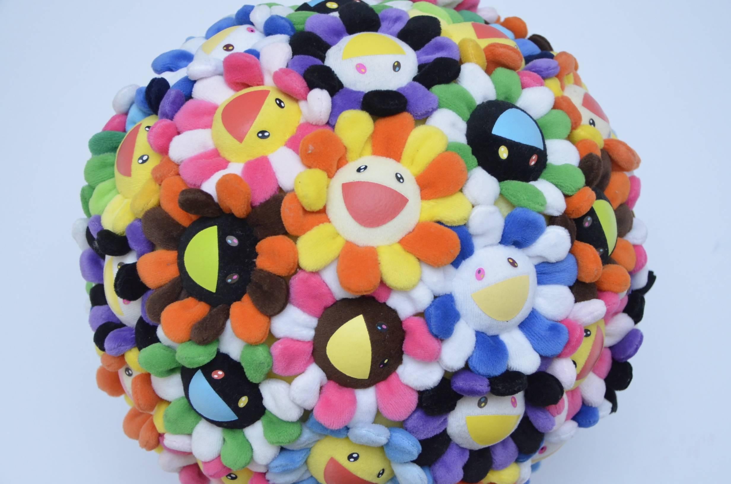 Sold at Auction: Takashi Murakami, Takashi Murakami, Japanese (1962-),  Flowerball, soccer ball, 8 1/2 x 10 x 9 in. (21.6 x 25.4 x 22.9 cm.)