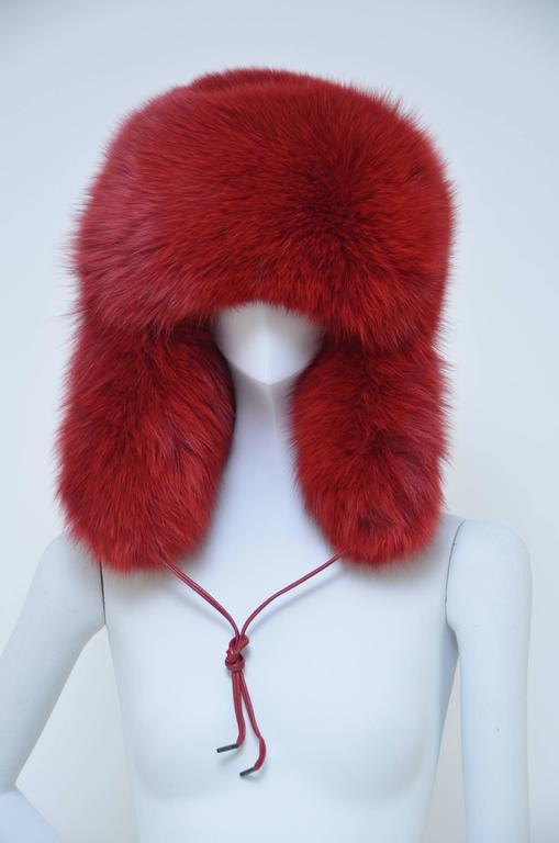 MARC JACOBS Fox Fur Hat Lil Wayne Wore In His Music Video at 