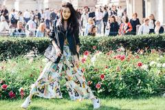 CHANEL 1995 Coco Chanel Print Dress  New   40