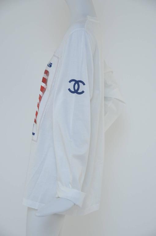 CHANEL Paris -Dallas  T'shirt  New   L In New Condition In New York, NY
