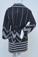 LV  Louis Vuitton "Blanket" Coat  Size 38  Mint