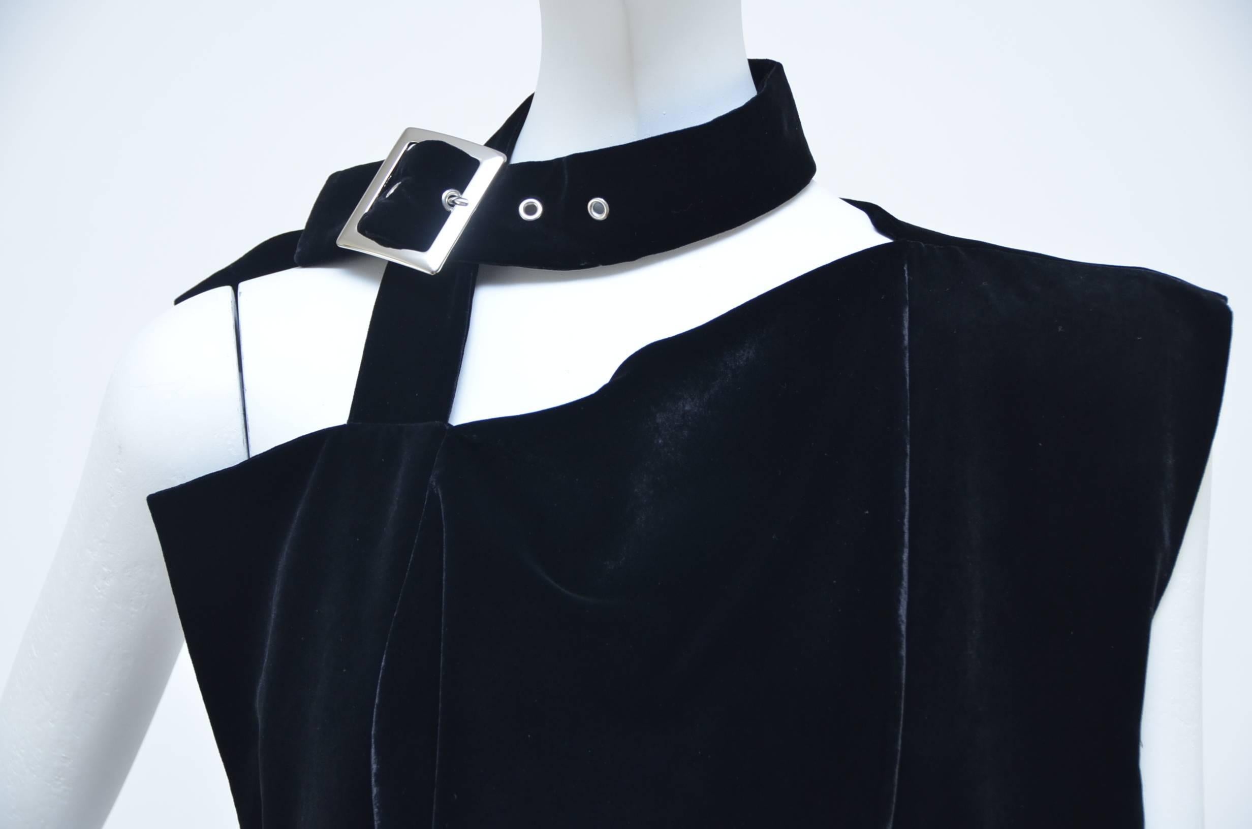 Women's Yohji Yamamoto Velvet  Dress/ Top  Runway 2004 New
