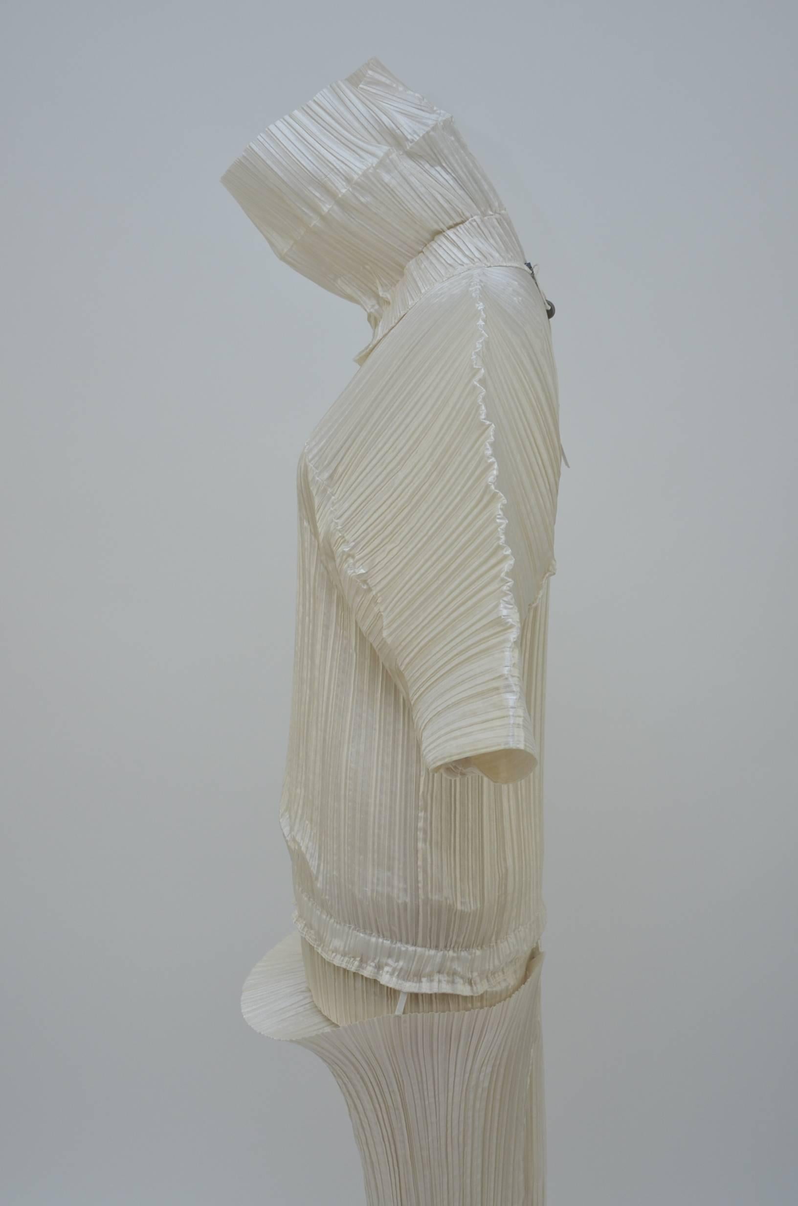 Issey Miyake Bamboo Collection Dress Runway  1989 NY Metropolitan Museum  1