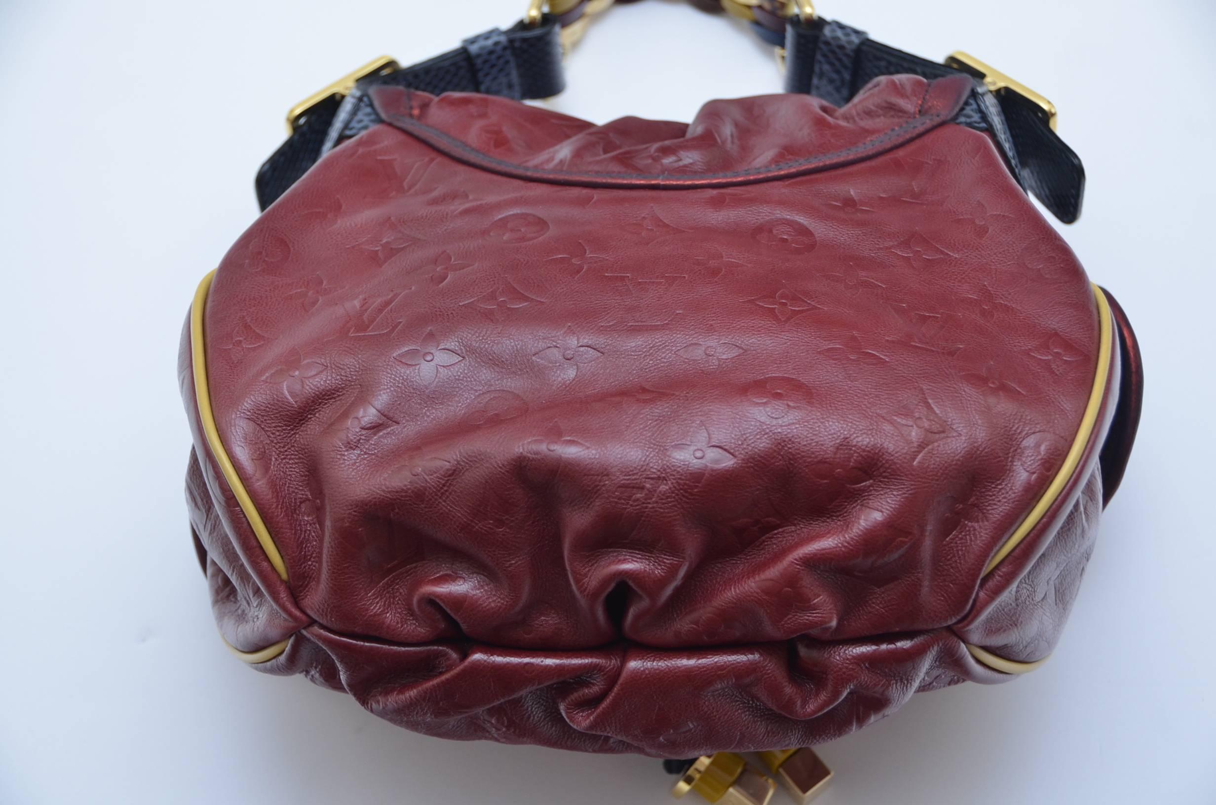 Louis Vuitton KALAHARI PM 2009 Collection Handbag Mint For Sale at ...