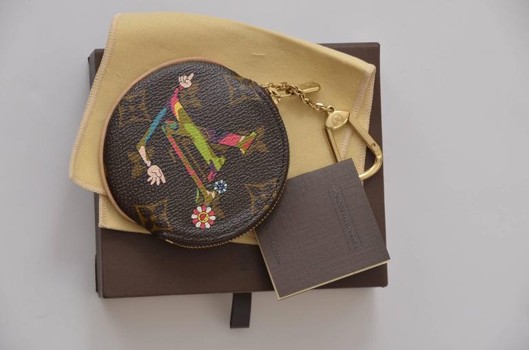 Louis Vuitton LV Monogram Takashi Murakami Hands Coin Purse at 1stdibs