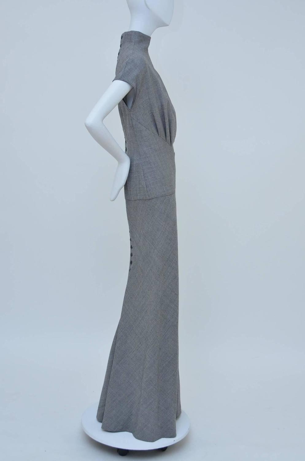 Important Early Alexander McQueen Joan Collection Runway Fall 1998