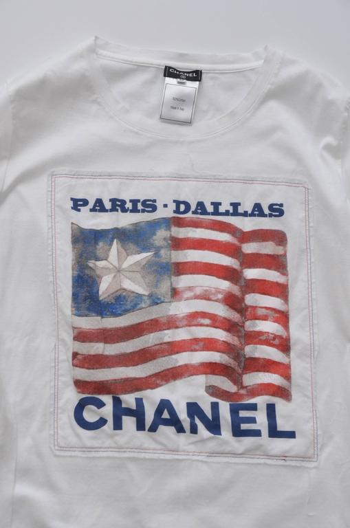 CHANEL Paris -Dallas T'shirt New  M In New Condition In New York, NY