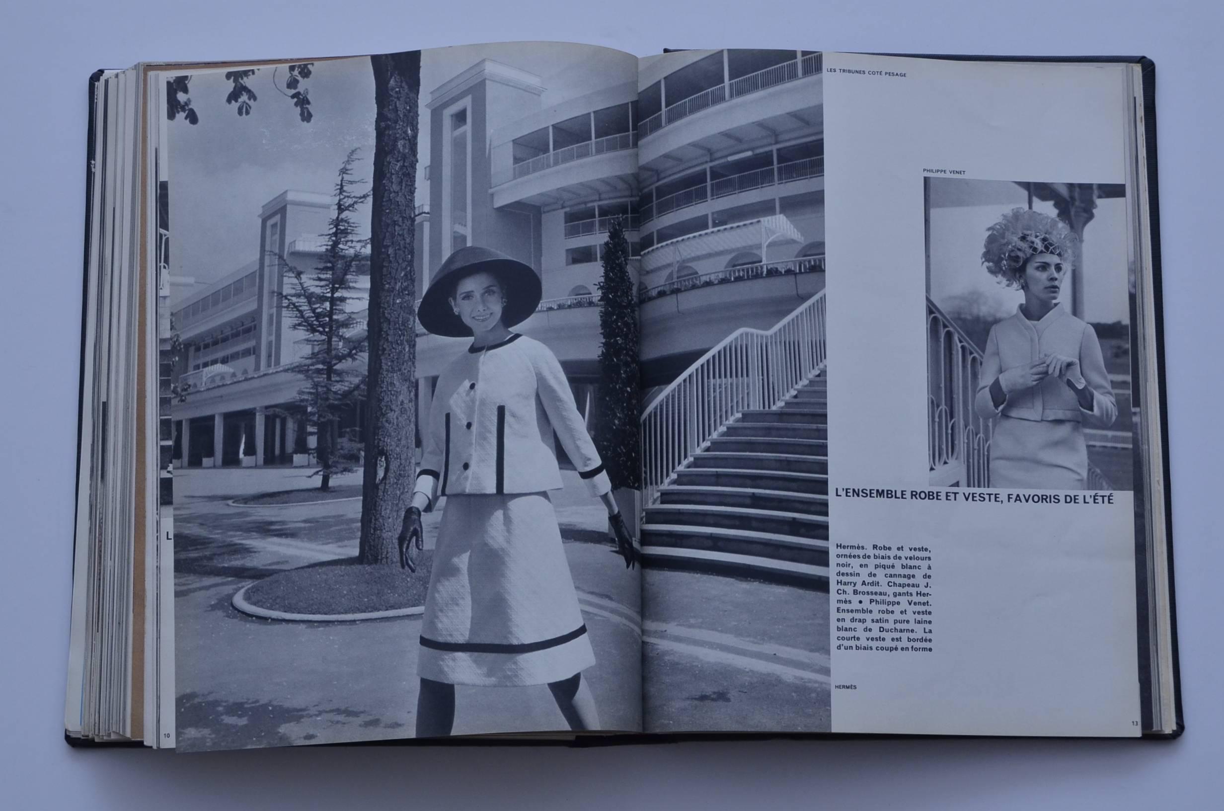 1960's L'Art Et La Mode Designer  Fashion Book's 5 Piece 1