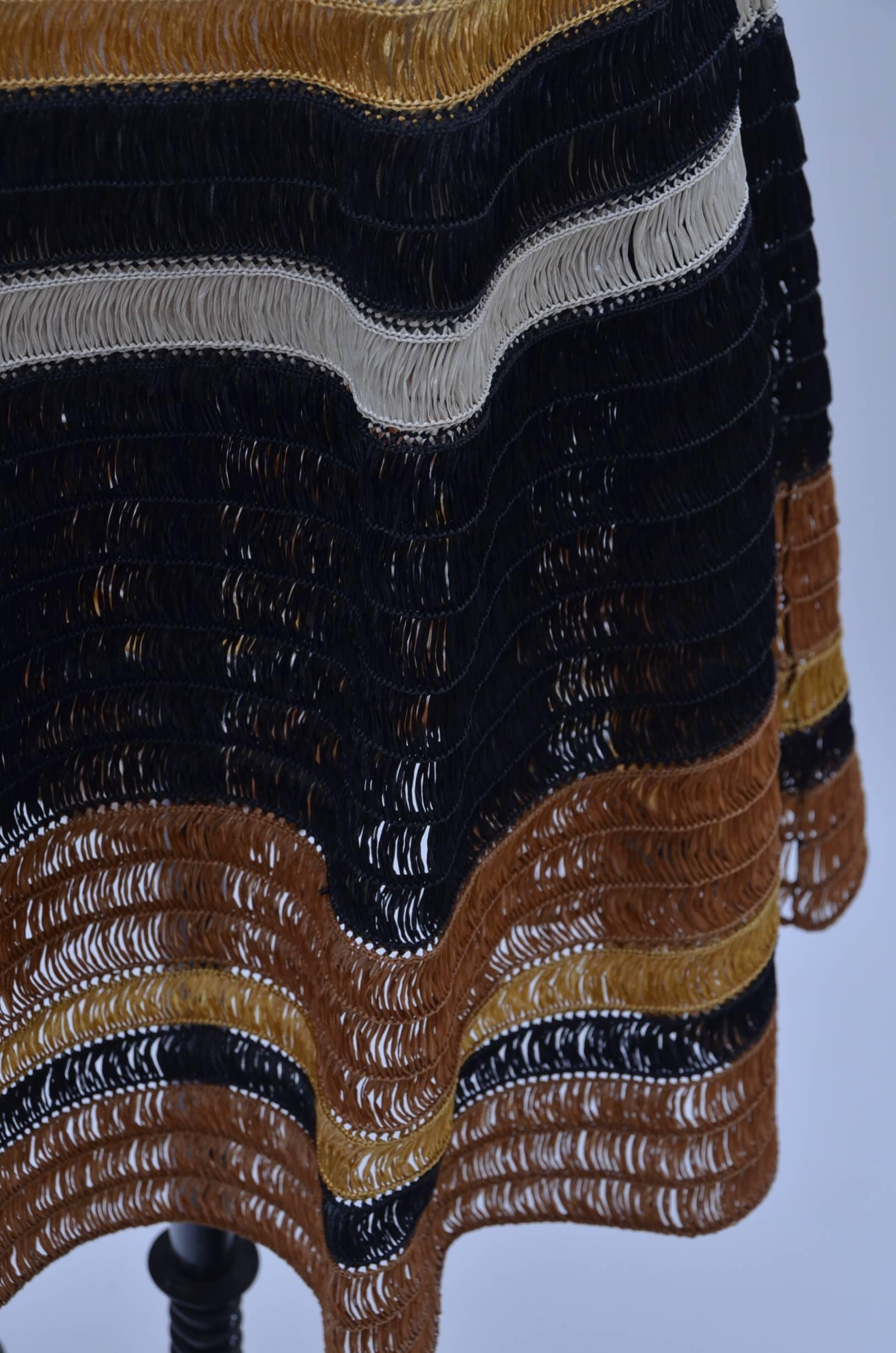 Women's or Men's PROENZA SCHOULER Marigold Stripe RAFFIA  Knit Skirt  NEW