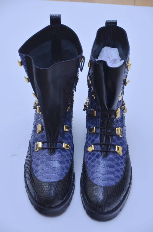 christian louboutin women's combat boots