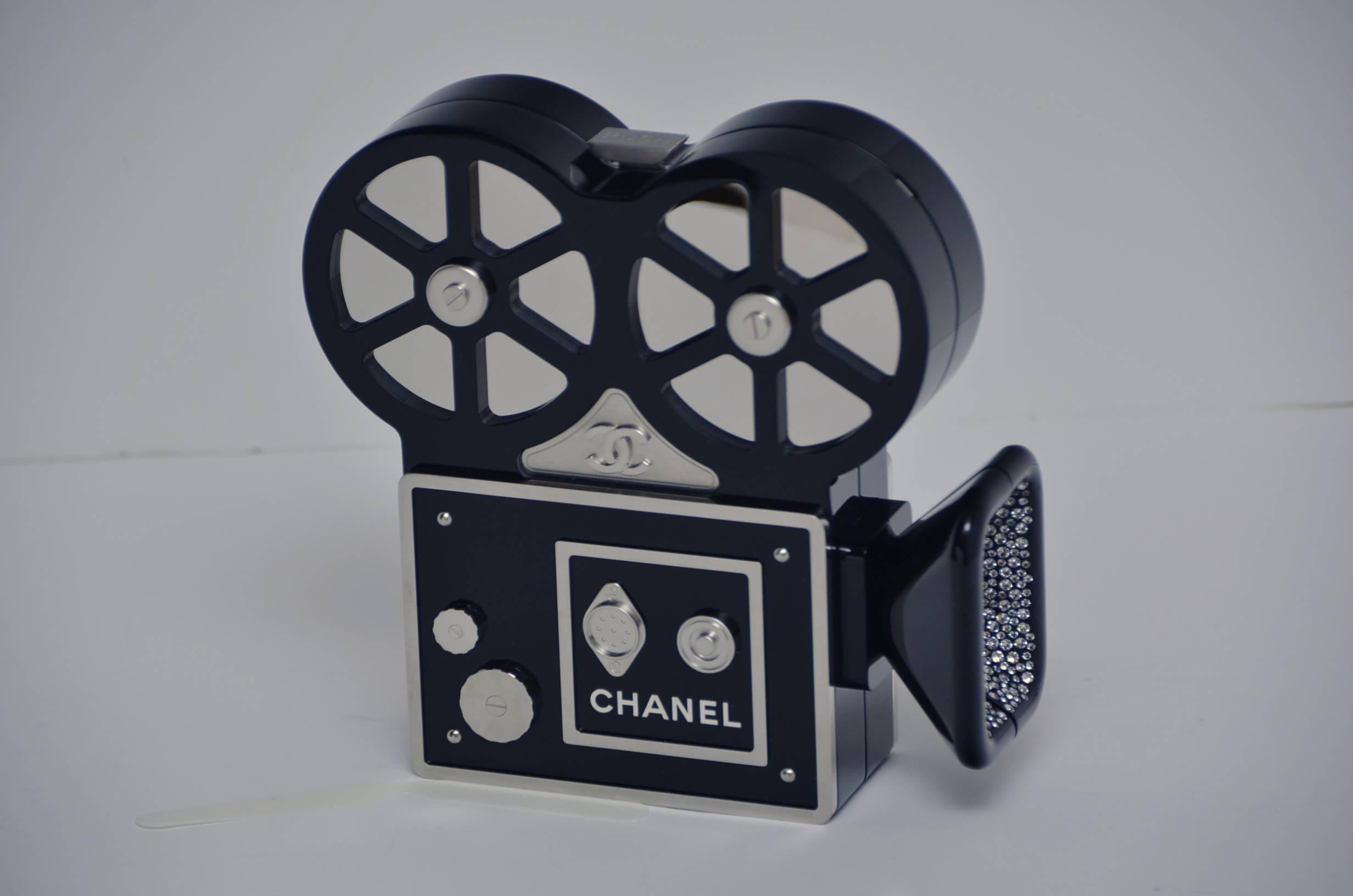 chanel film camera bag