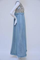 Christian Lacroix Haute Couture Fall 2006  Runway Embellished Tulle Dress Mint