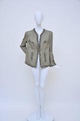 CHANEL Runway 2007  Tweed Jacket   Mint