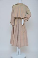 Givenchy Haute Couture Iridescence  Fabric Trench Coat