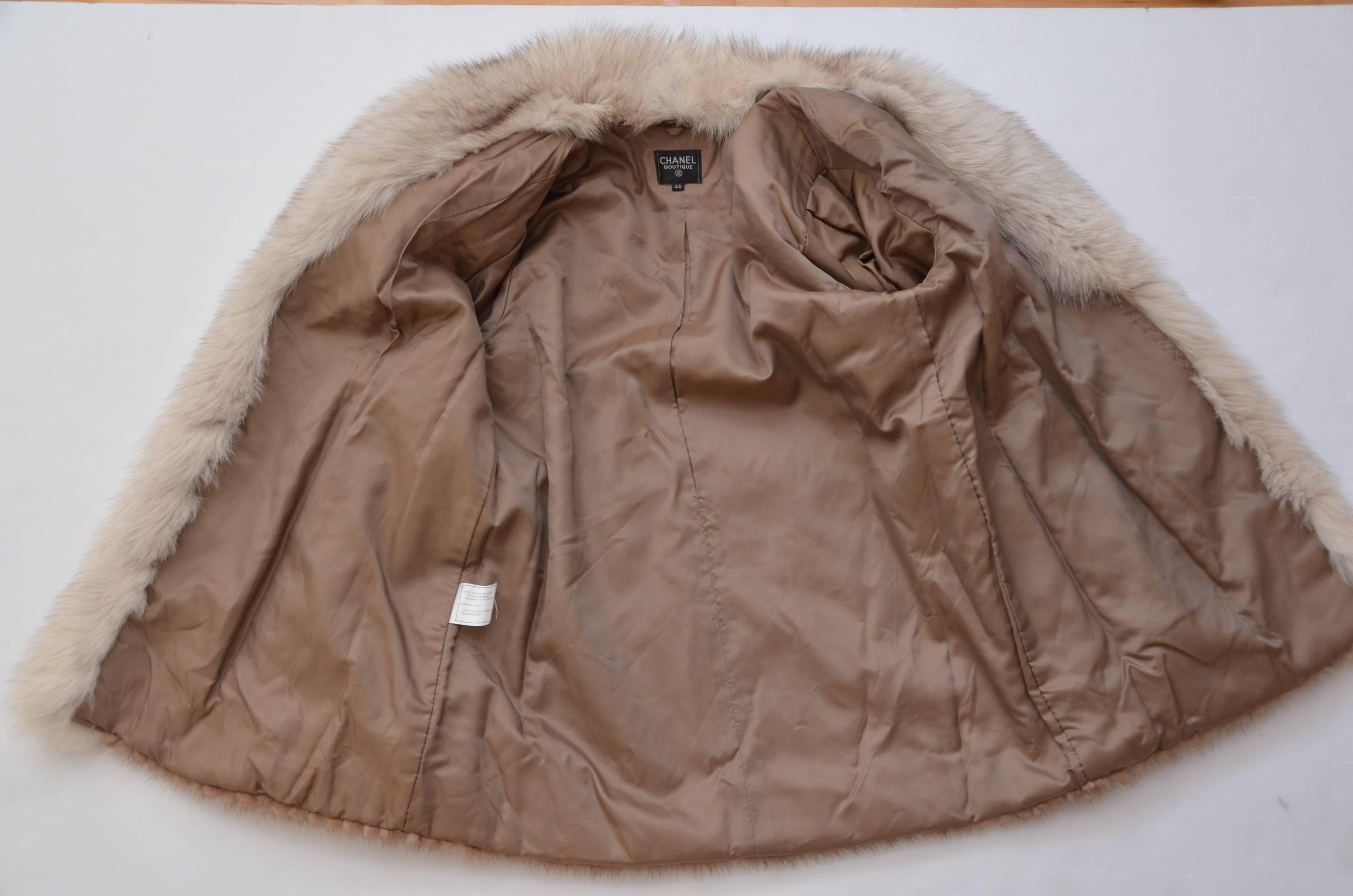 CHANEL 25S MINK FUR COAT 496 main image 0