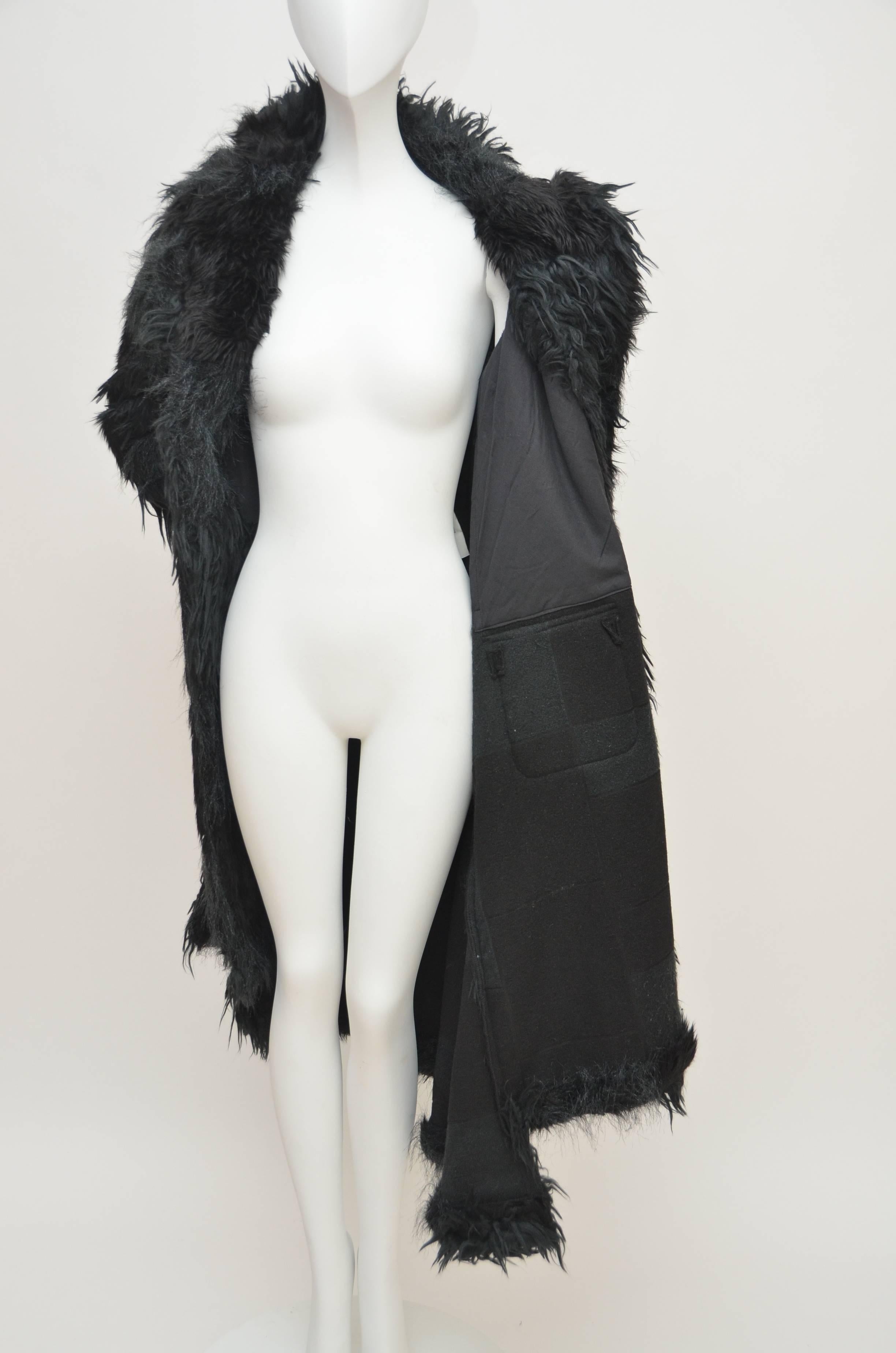 Comme Des Garcons  Faux  Fur Coat Metropolitan Museum NY, AD 2002   3