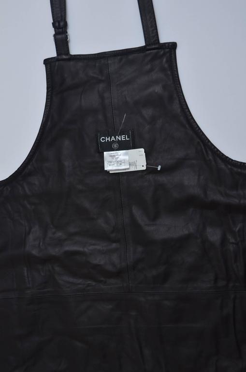 CHANEL Lambskin Quilted Apron As Seen On Ulyana Sergeenko NEW 36 For Sale  at 1stDibs