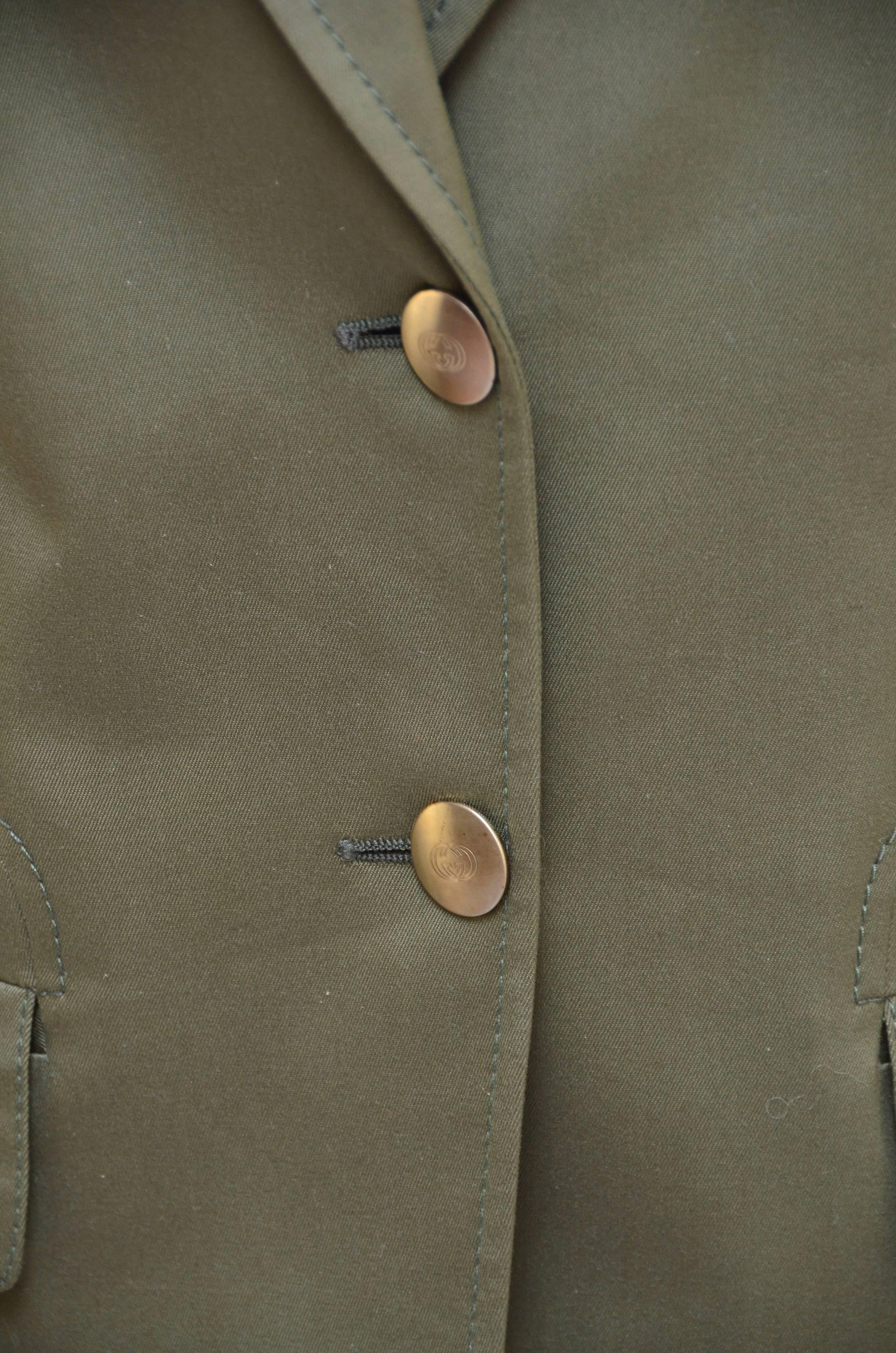 gucci army jacket