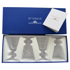 St Louis For Hermes Crystal 8 Glasses New