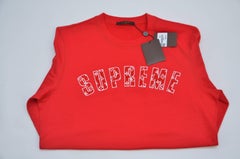 Supreme X Louis Vuitton Arc Logo Crewneck XL NWT