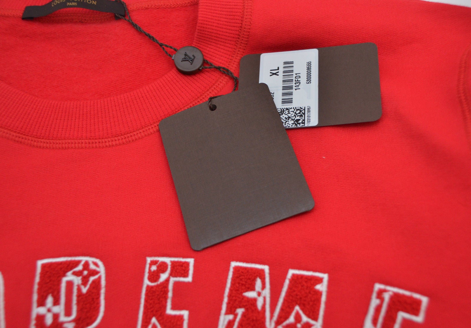 supreme x louis vuitton crewneck