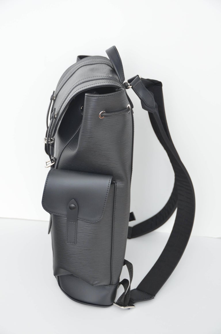 Supreme Black Louis Vuitton Christopher Backpack – On The Arm