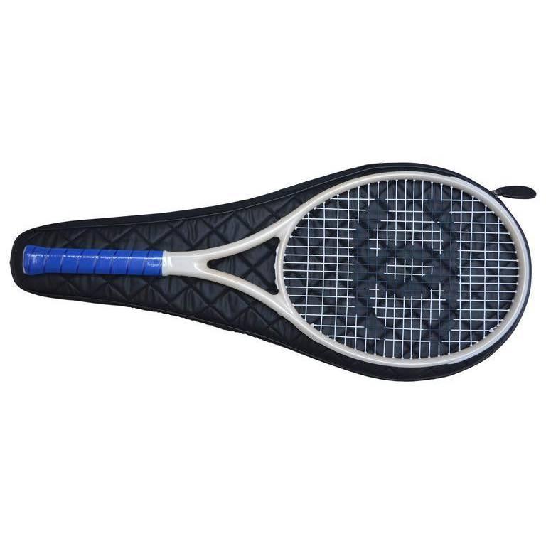 Chanel New Ivory and Blue Tennis Racket  NEW