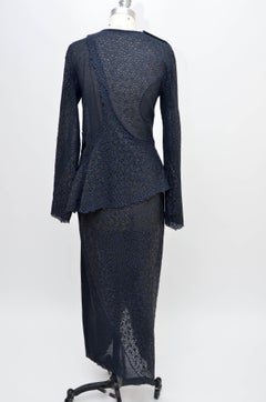 Besticktes Kleid von Proenza Schouler aus Spitze, gesehen bei Manus X Machina-Ausstellung