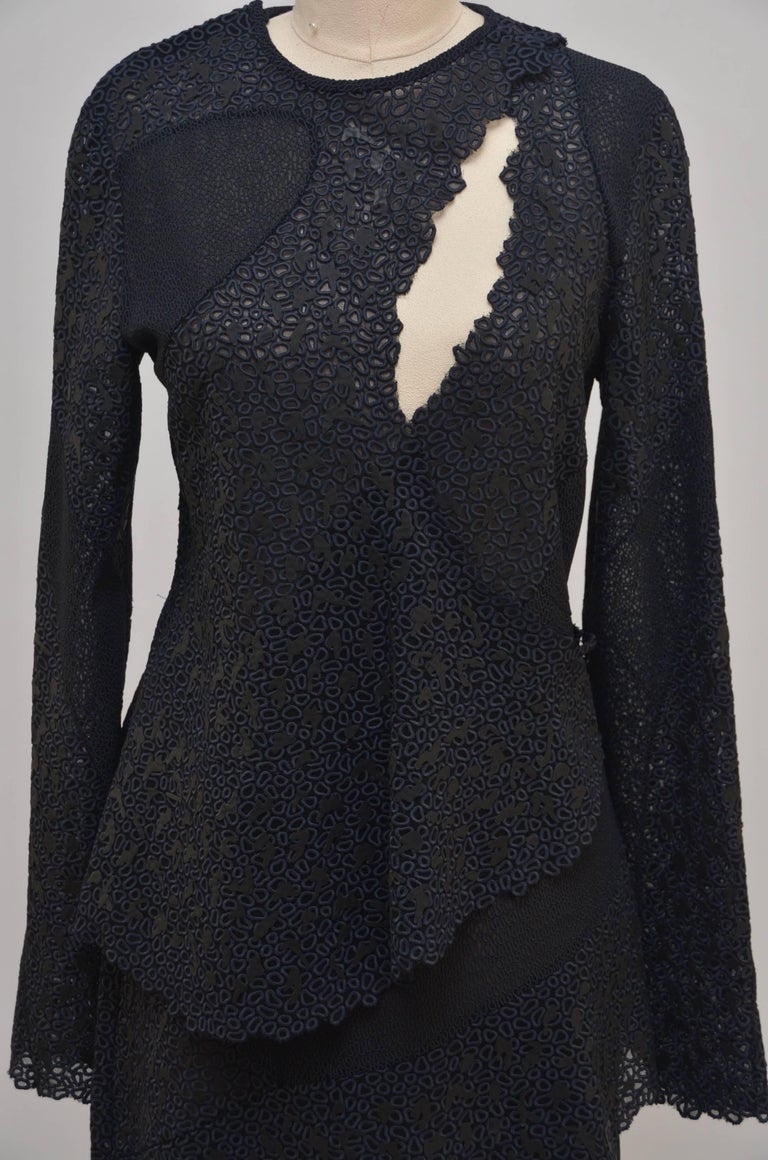 Proenza Schouler Lace Embroidered Dress Seen At Manus X Machina Exhibit For  Sale at 1stDibs | proenza schouler lace dress, proenza schouler embroidered  printed midi dress
