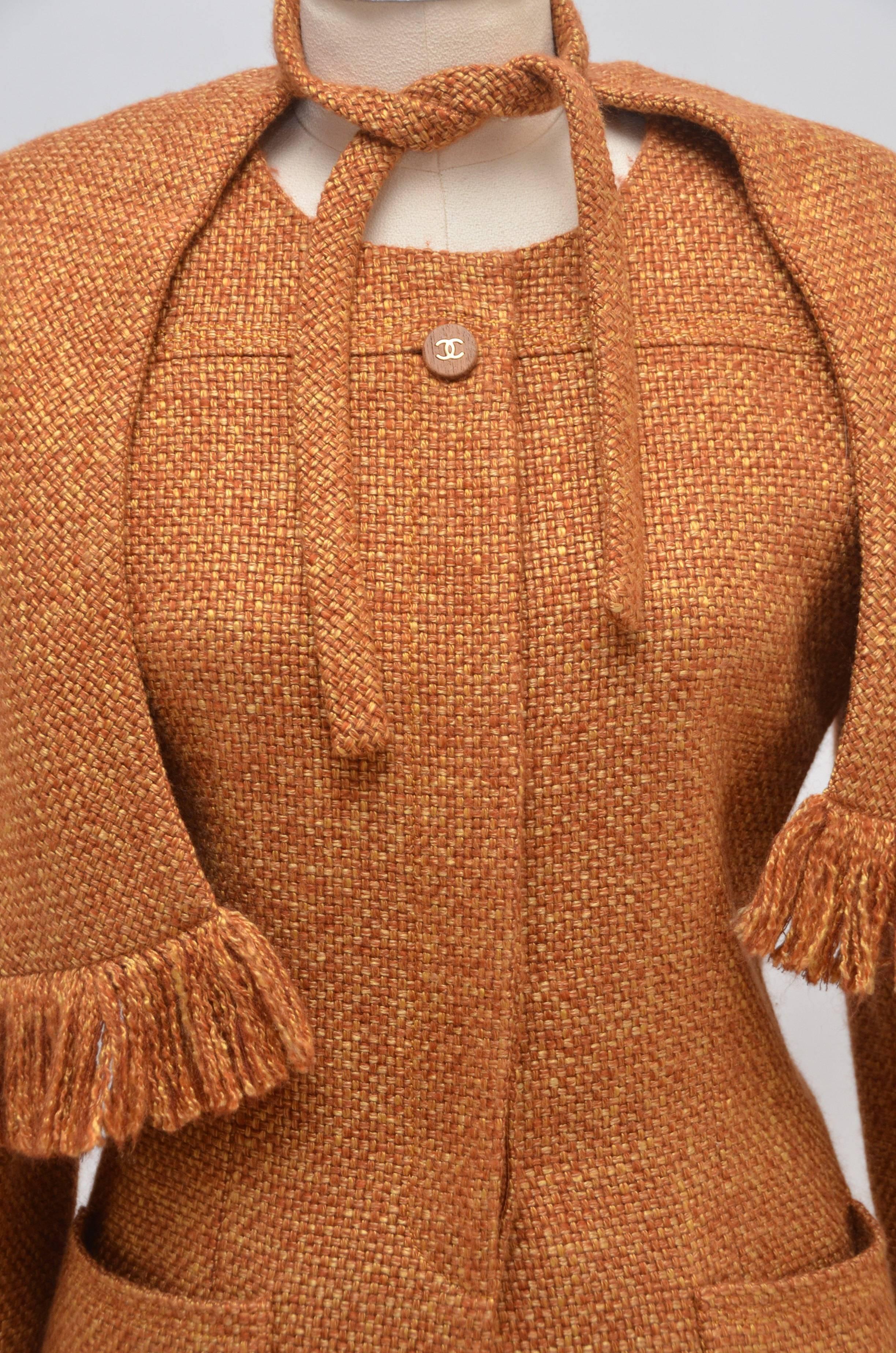 Chanel 3 Piece Tweed Suit, Collection 2001  In New Condition In New York, NY