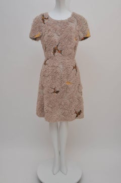 Erdem Chiffon Swallow Dress Runway Spring 2010 NEW US2